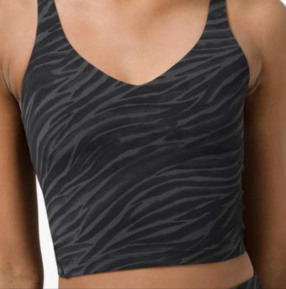 Small Lululemon sports bra no tags.  A/B cup size small -